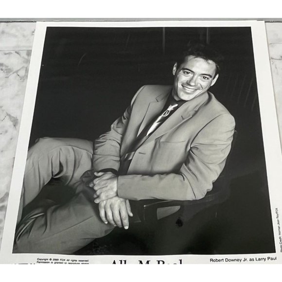 Ally McBeal Robert Downey Jr Press Photo Fox TV Show 2000 Larry Paul - Picture 4 of 6